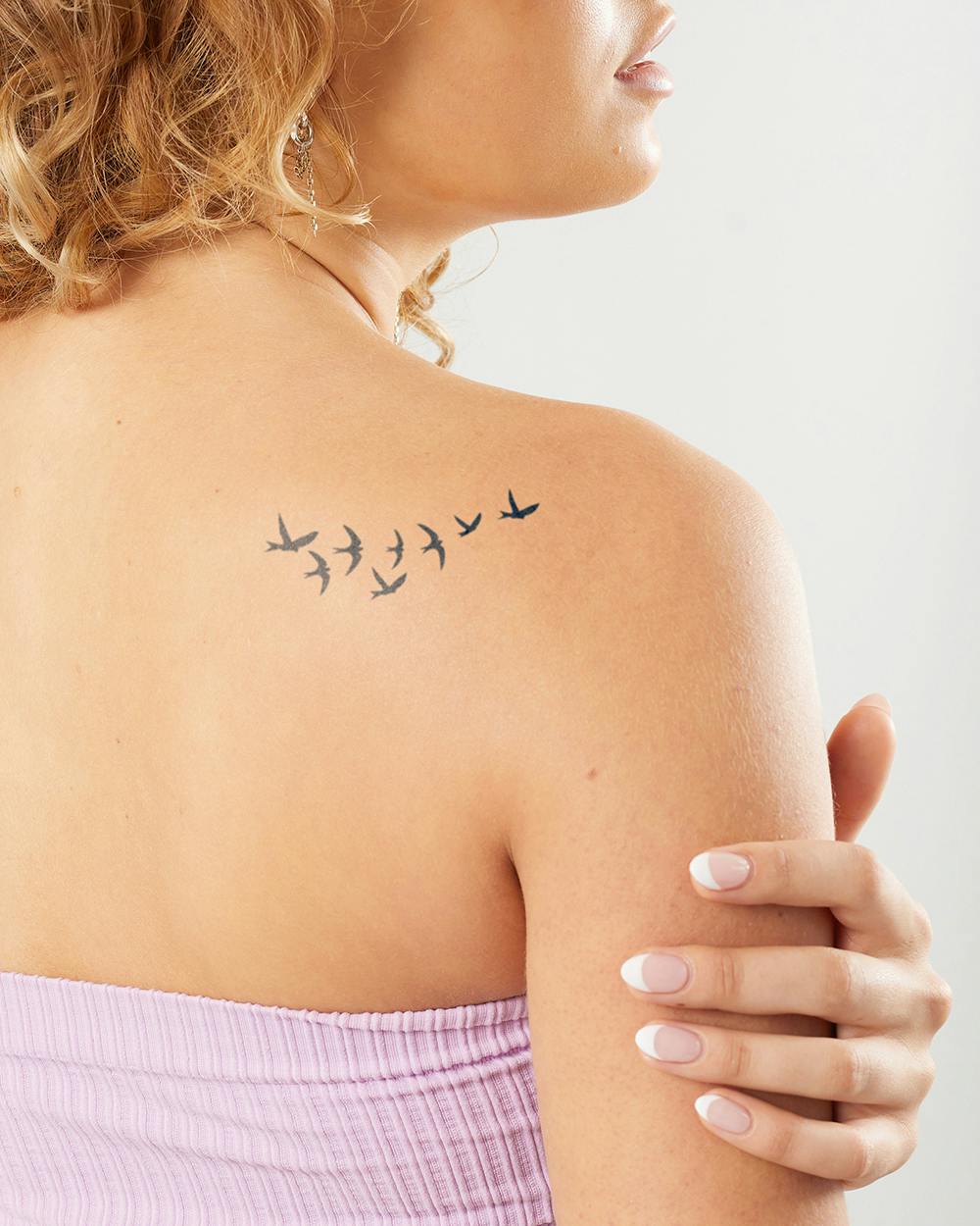 delicate tattoo ideas for freedom