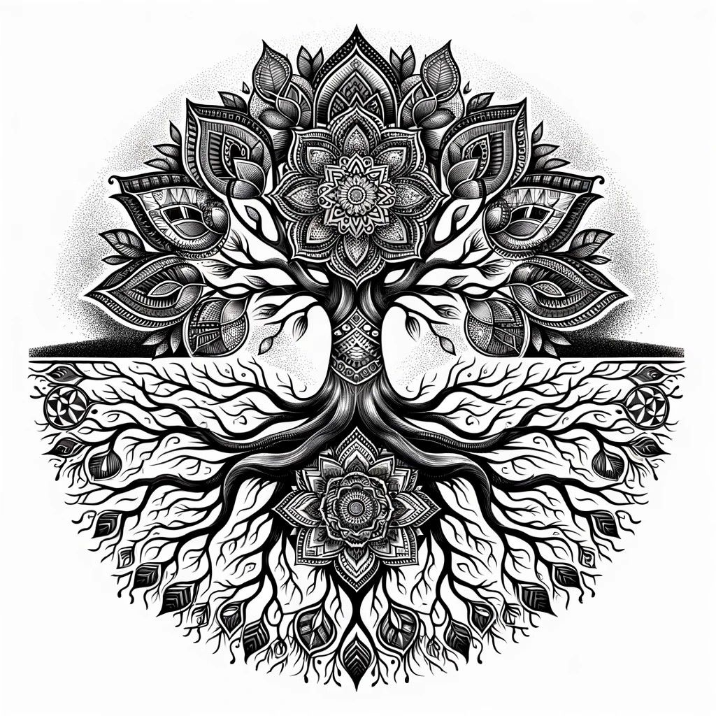 delicate tree of life tattoo styles