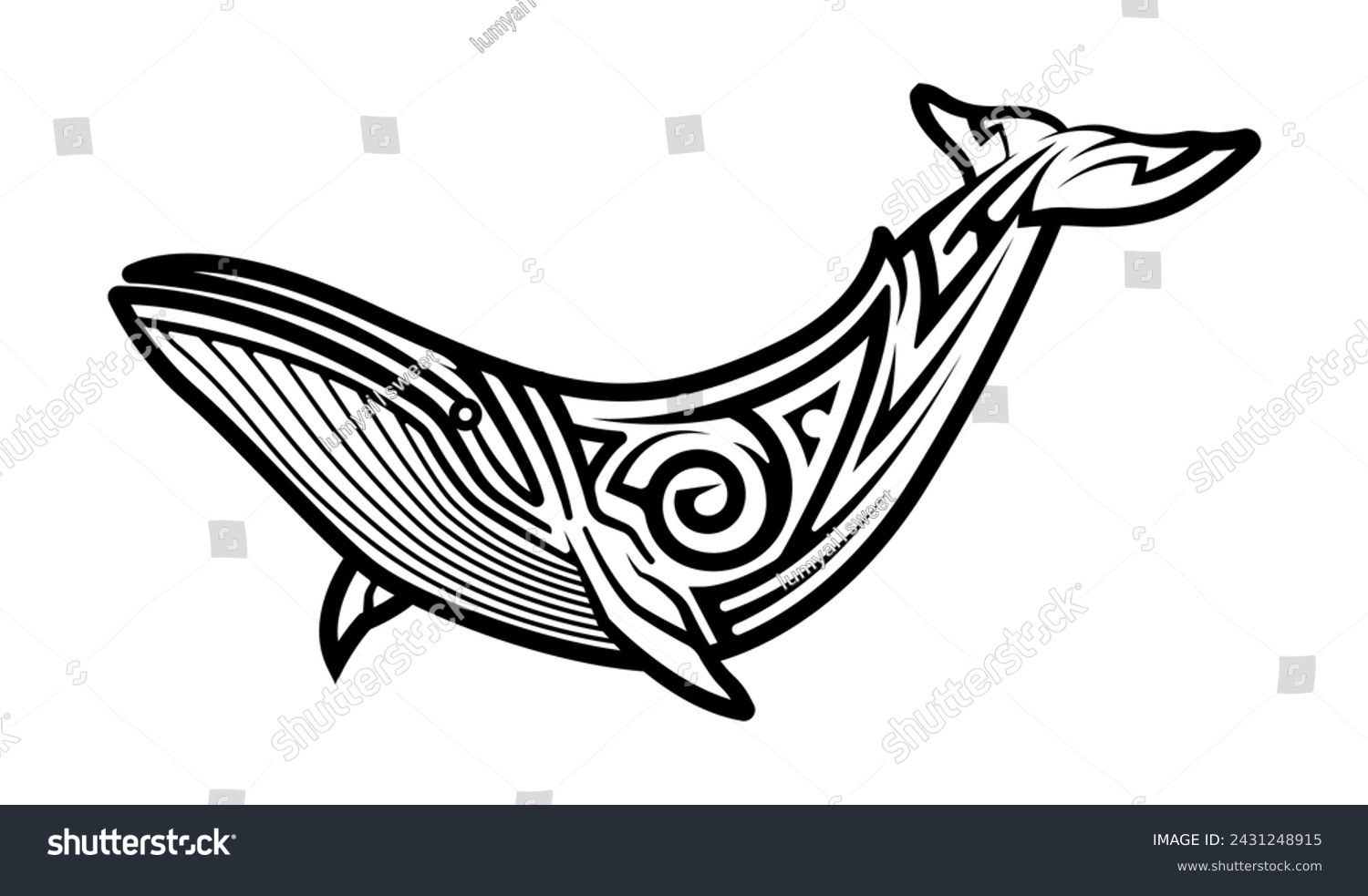 delicate whale tattoo sketches