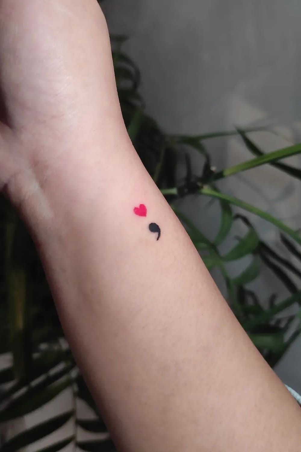 depression Semicolon tattoo ideas 0015