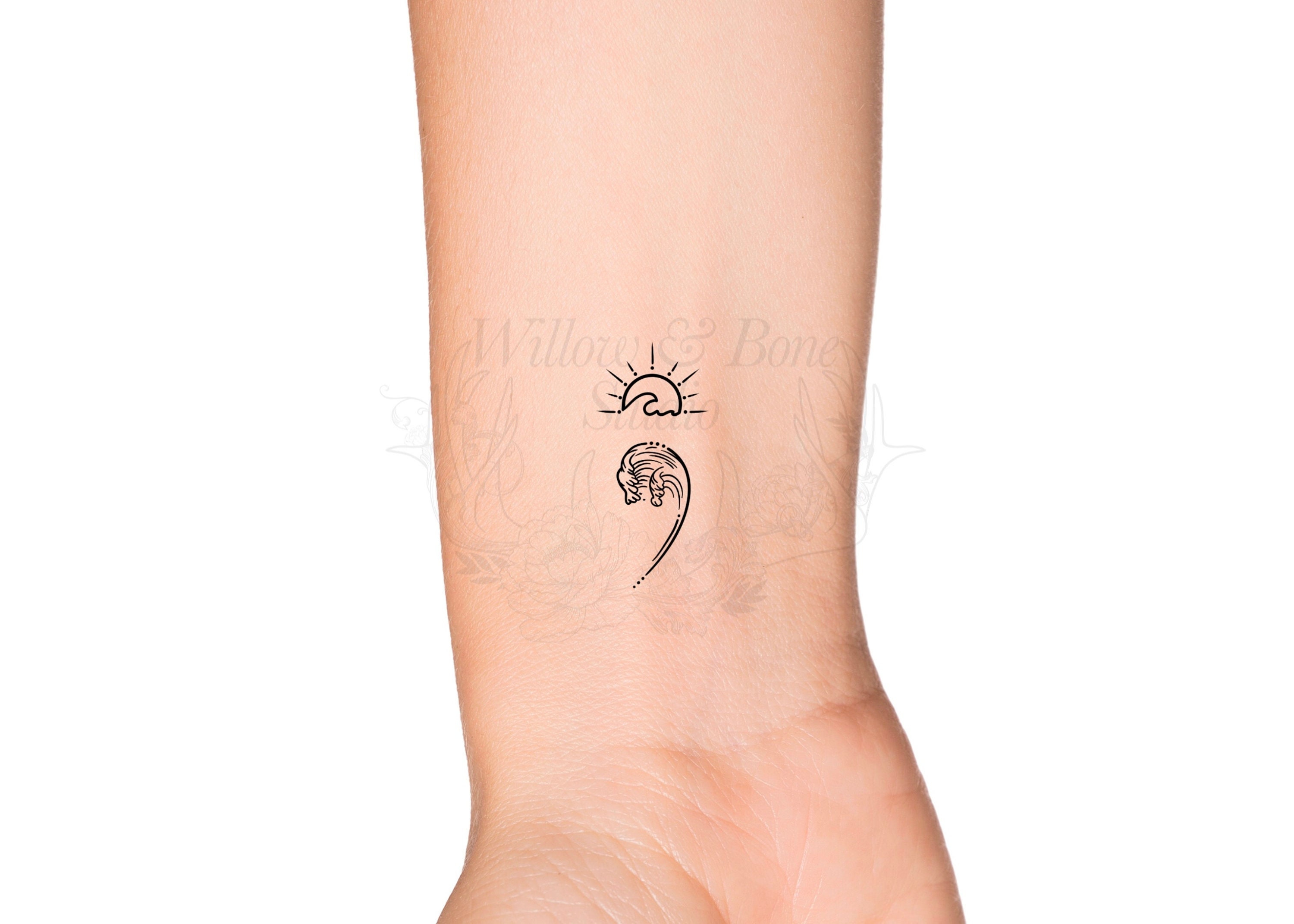 depression Semicolon tattoo ideas 0016