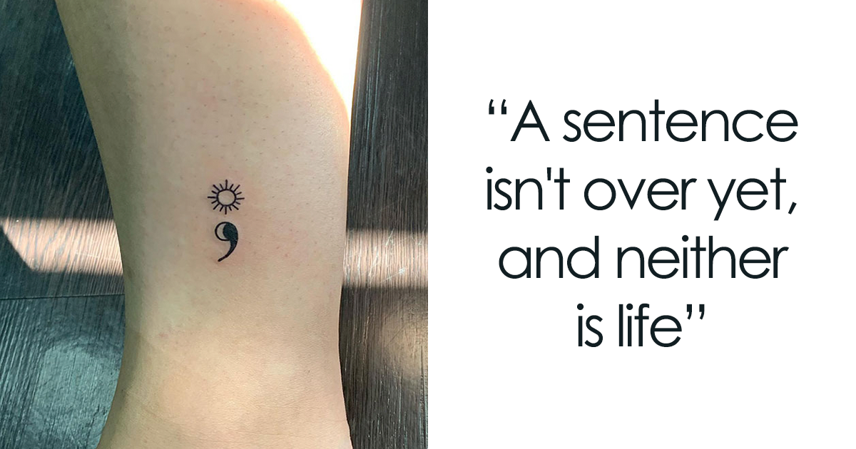 depression Semicolon tattoo ideas 0038