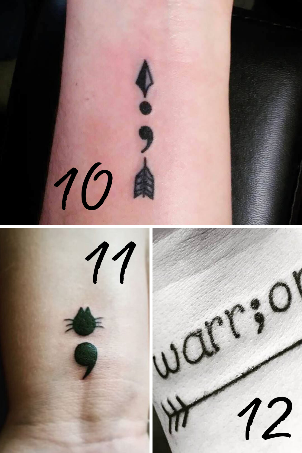 depression Semicolon tattoo ideas 0054