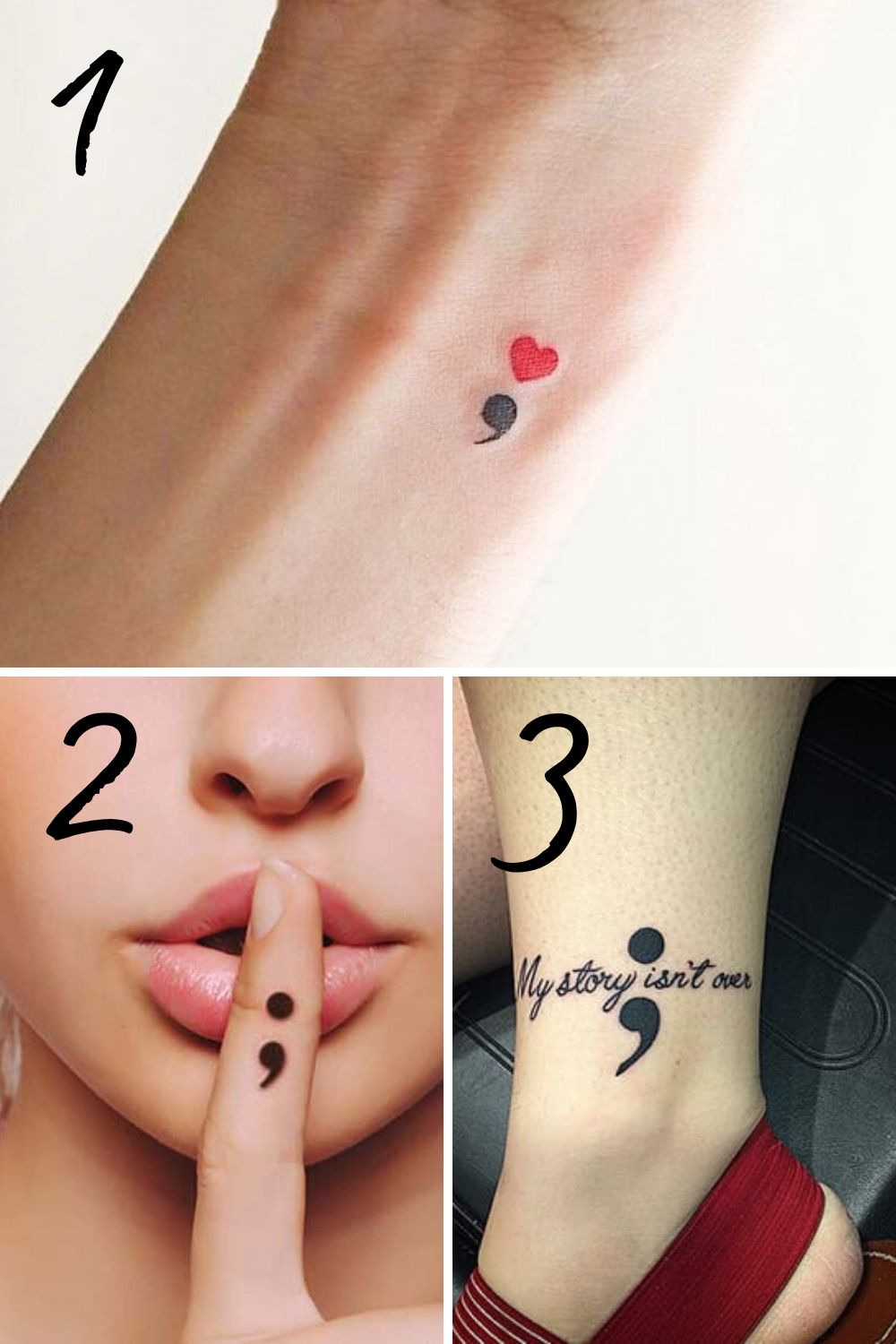 depression Semicolon tattoo ideas 0070