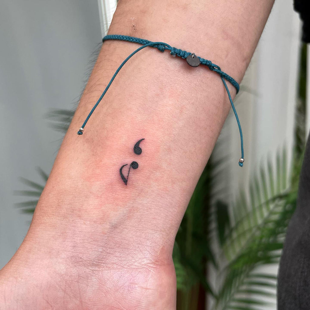 depression Semicolon tattoo ideas 0071