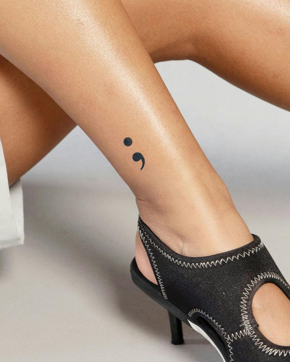 depression Semicolon tattoo ideas 0099