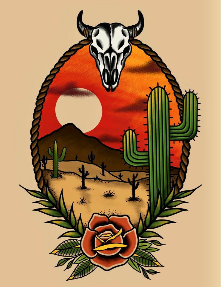 desert tattoo ideas 0032