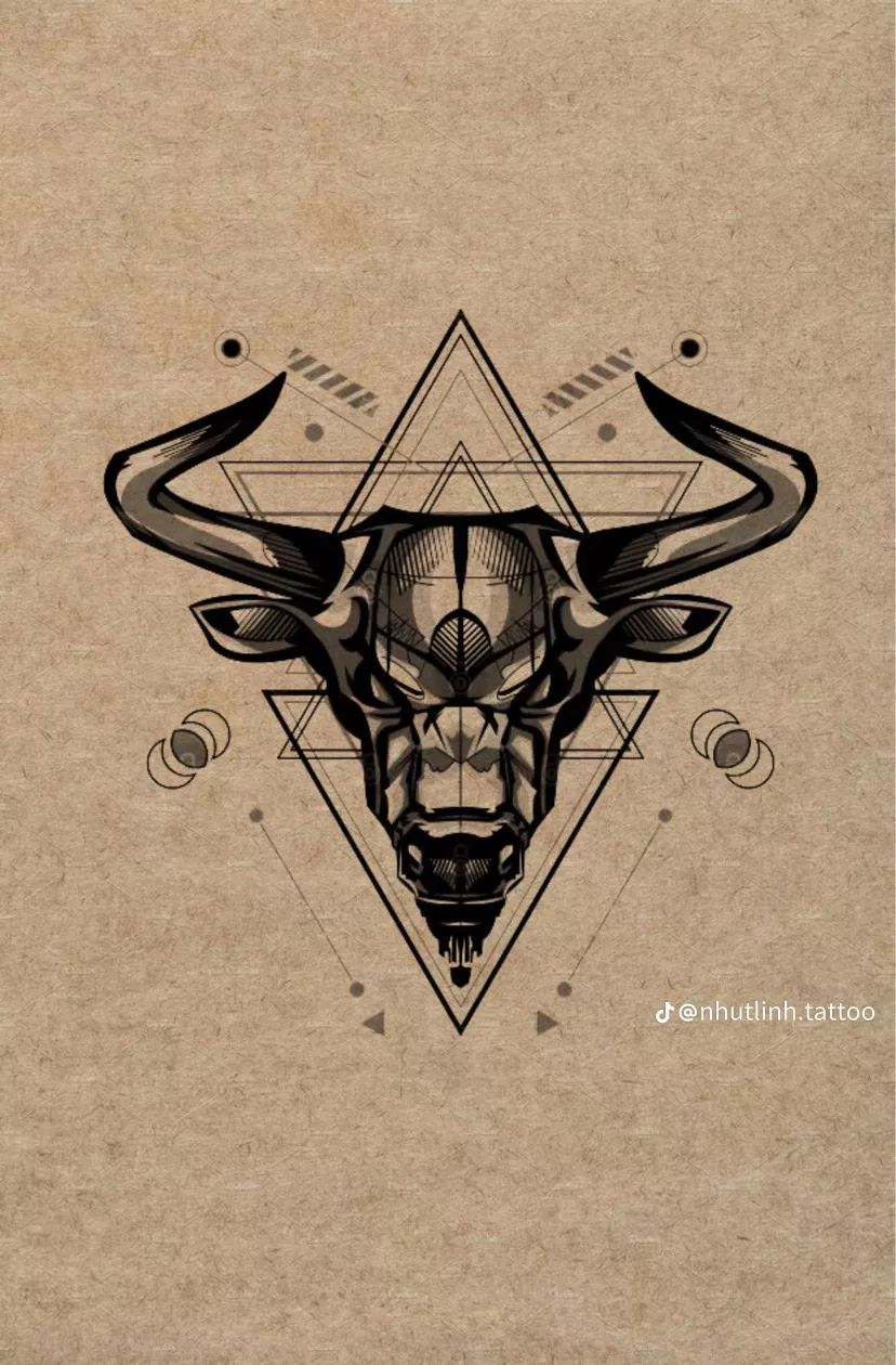 detailed bull tattoo ideas