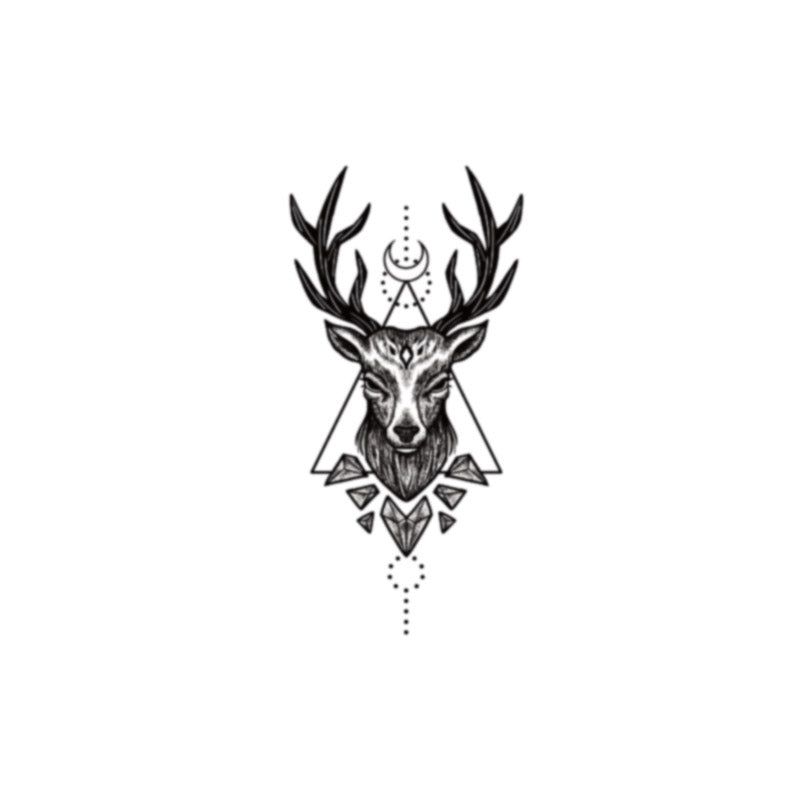 detailed elk tattoo concepts