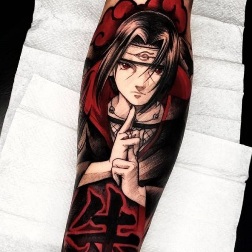 detailed naruto tattoo designs