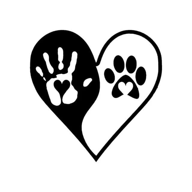 dog paw print tattoo ideas 0066