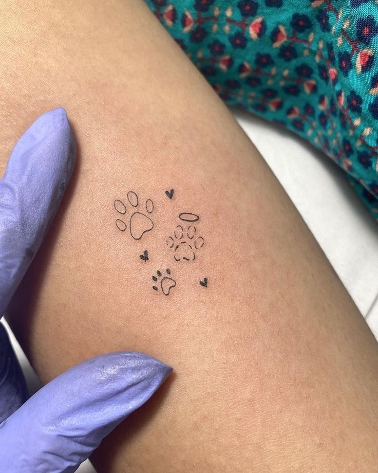 dog paw tattoo ideas 0012