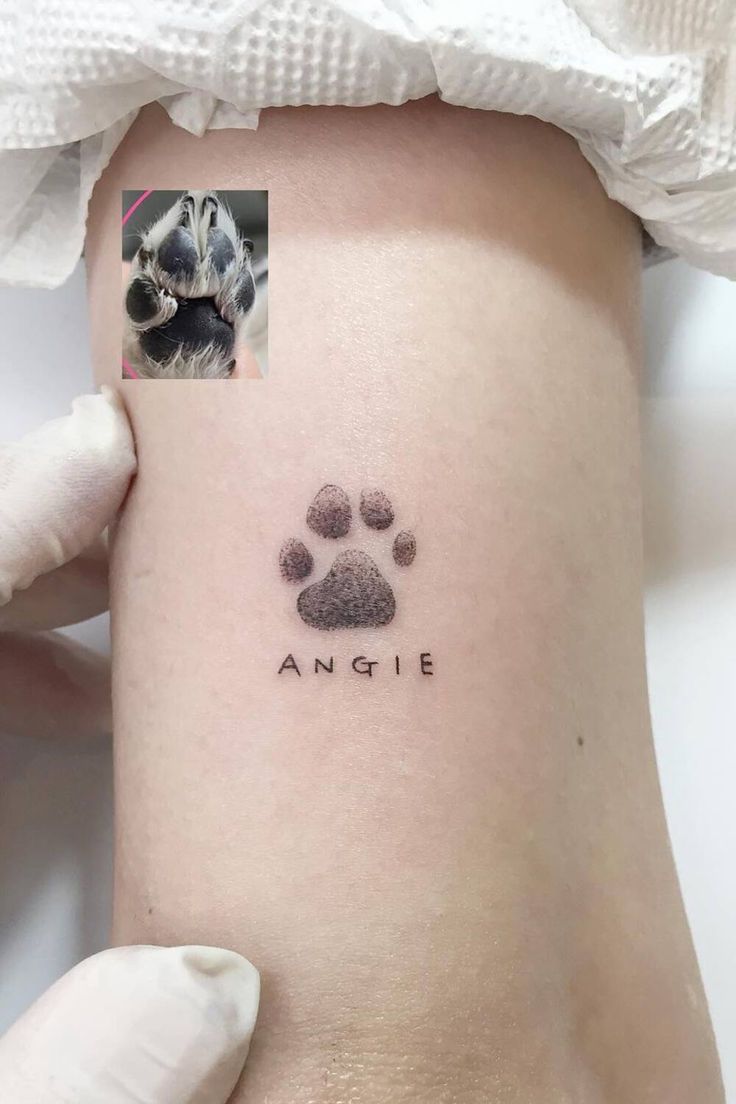 dog paw tattoo ideas 0019