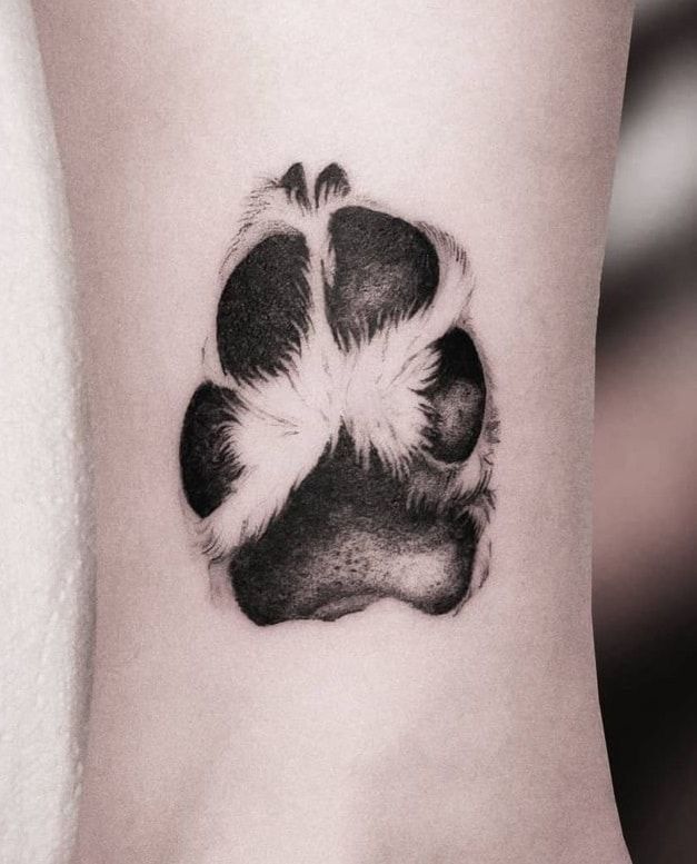 dog paw tattoo ideas 0037