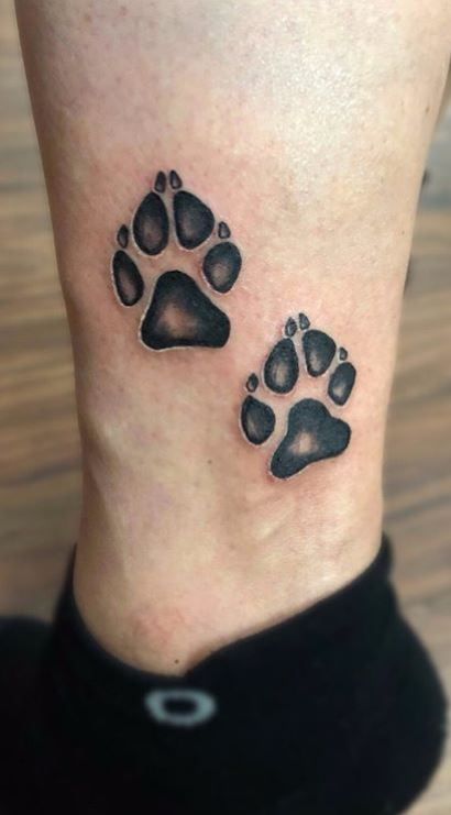 dog paw tattoo ideas 0048