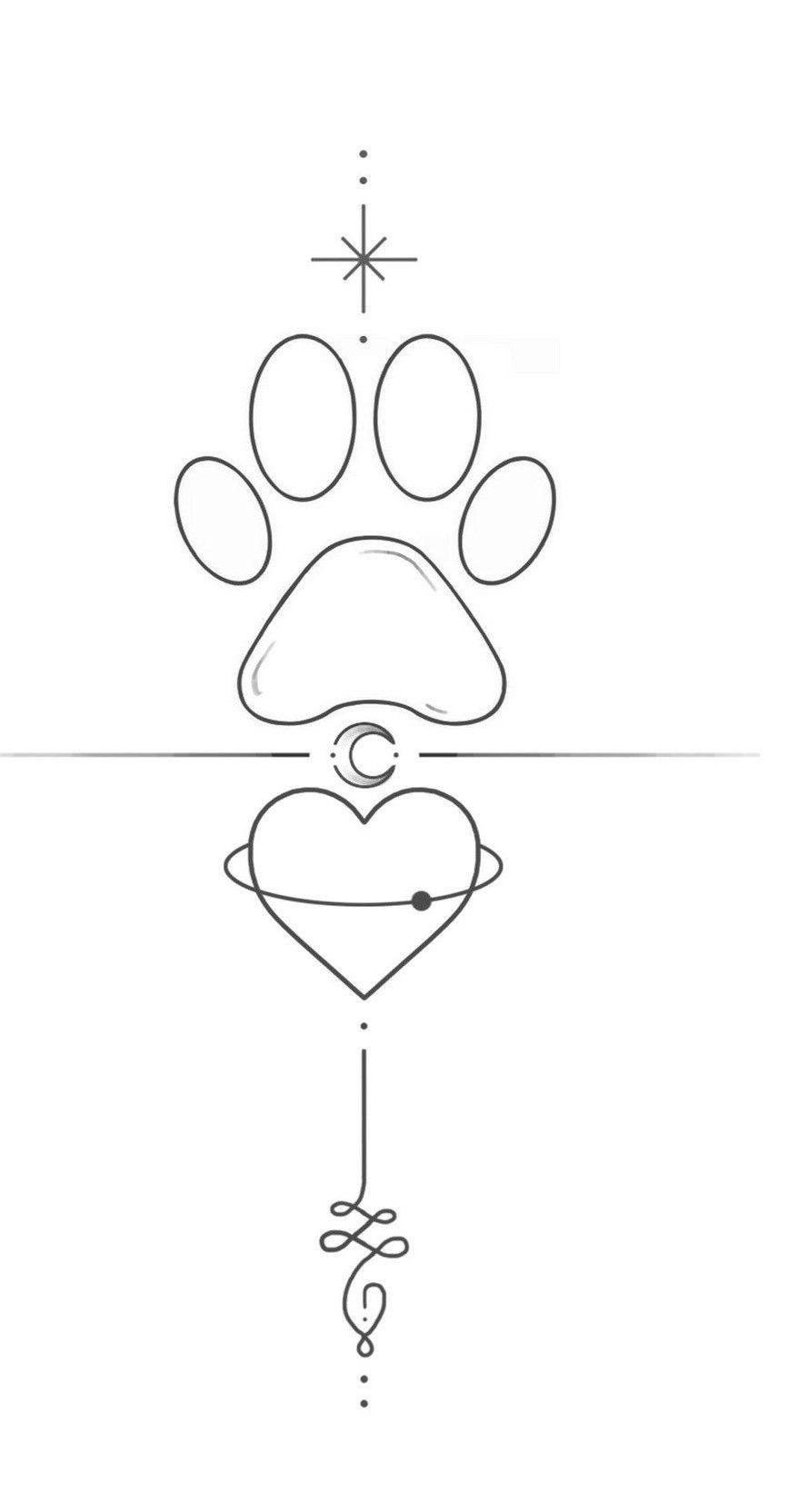 dog paw tattoo ideas 0053