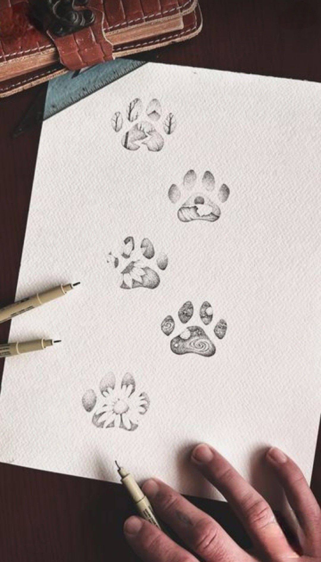 dog paw tattoo ideas 0054