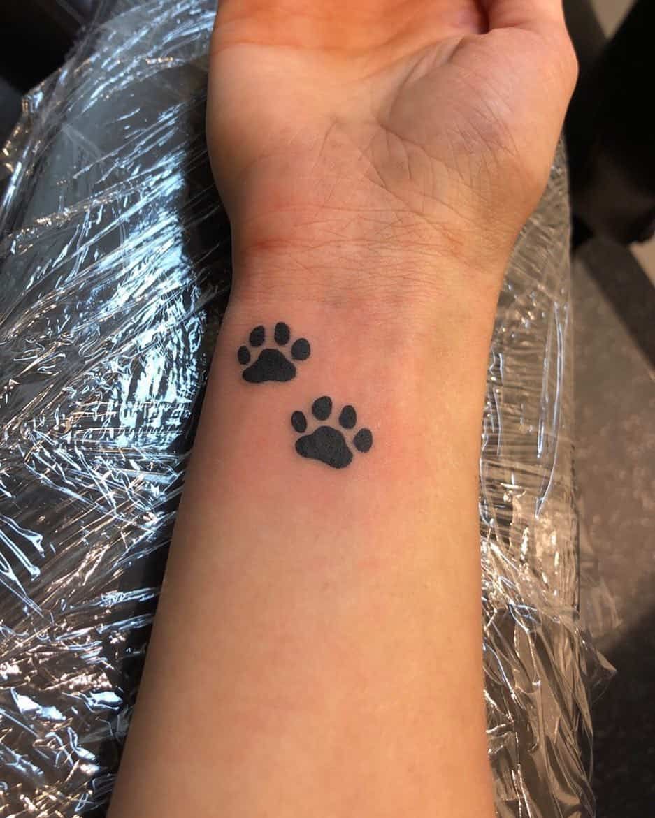 dog paw tattoo ideas 0060