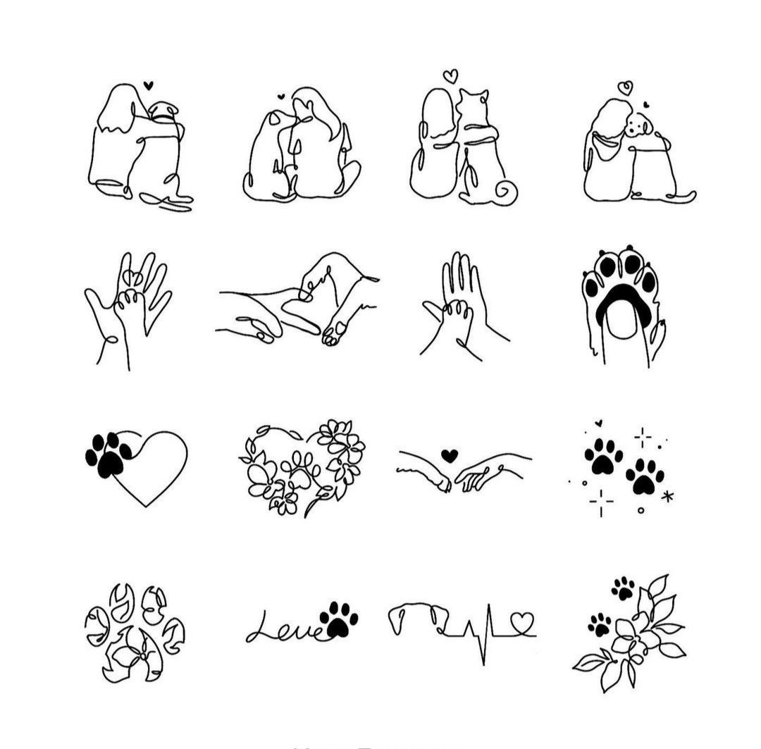 dog paw tattoo ideas 0093