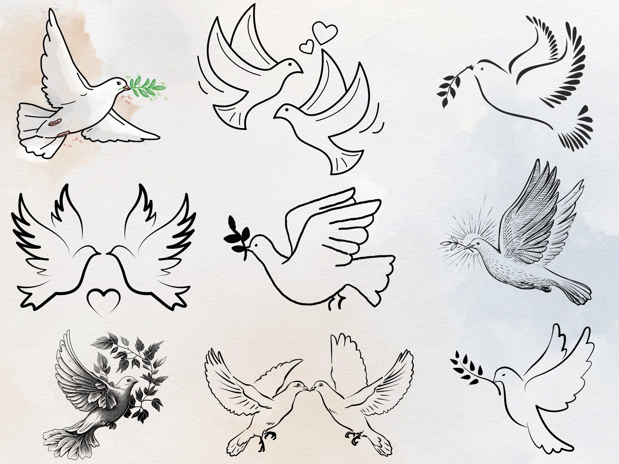 dove tattoo ideas 0039