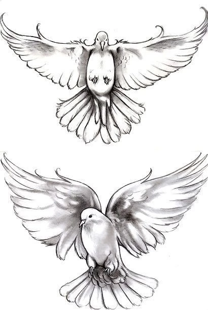 dove tattoo ideas 0091