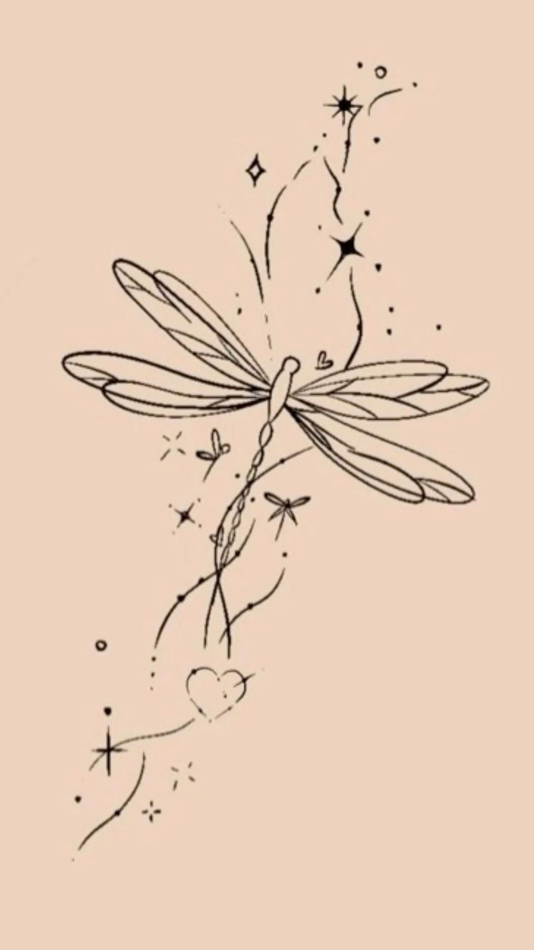 dragonfly tattoo ideas for beginners