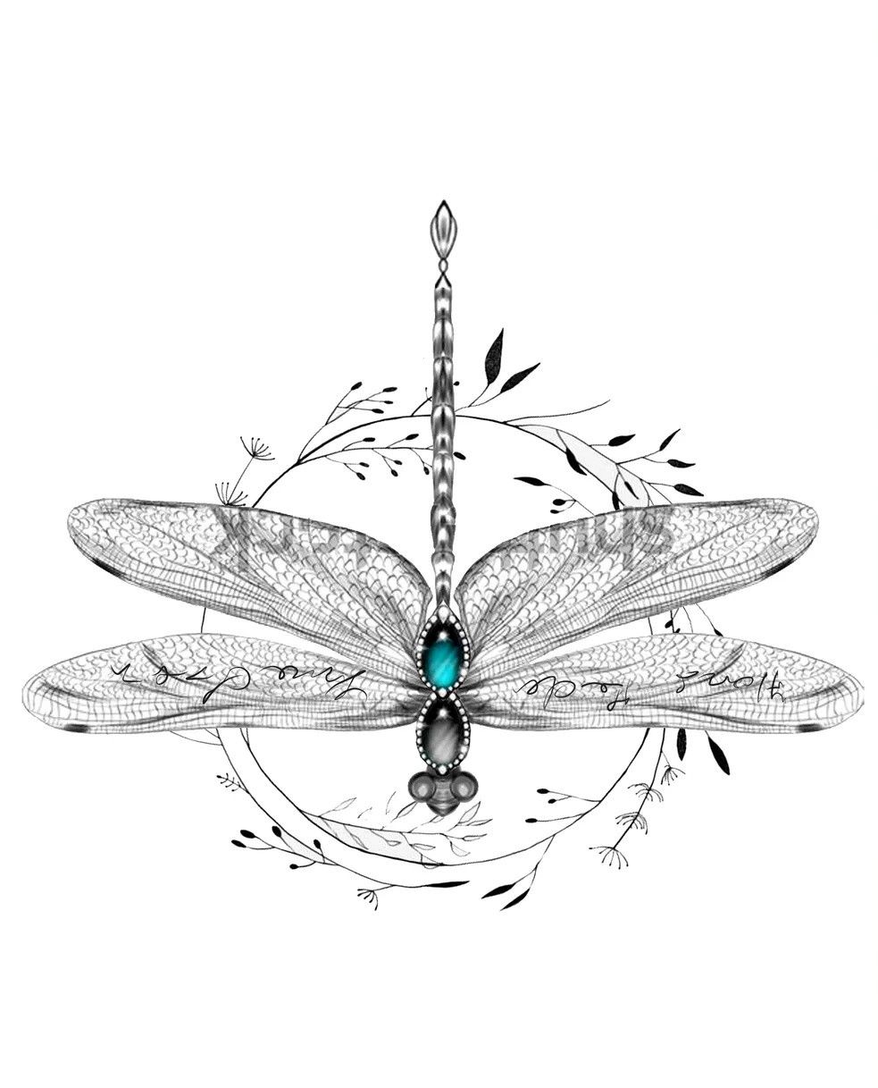 dragonfly tattoo ideas 0022