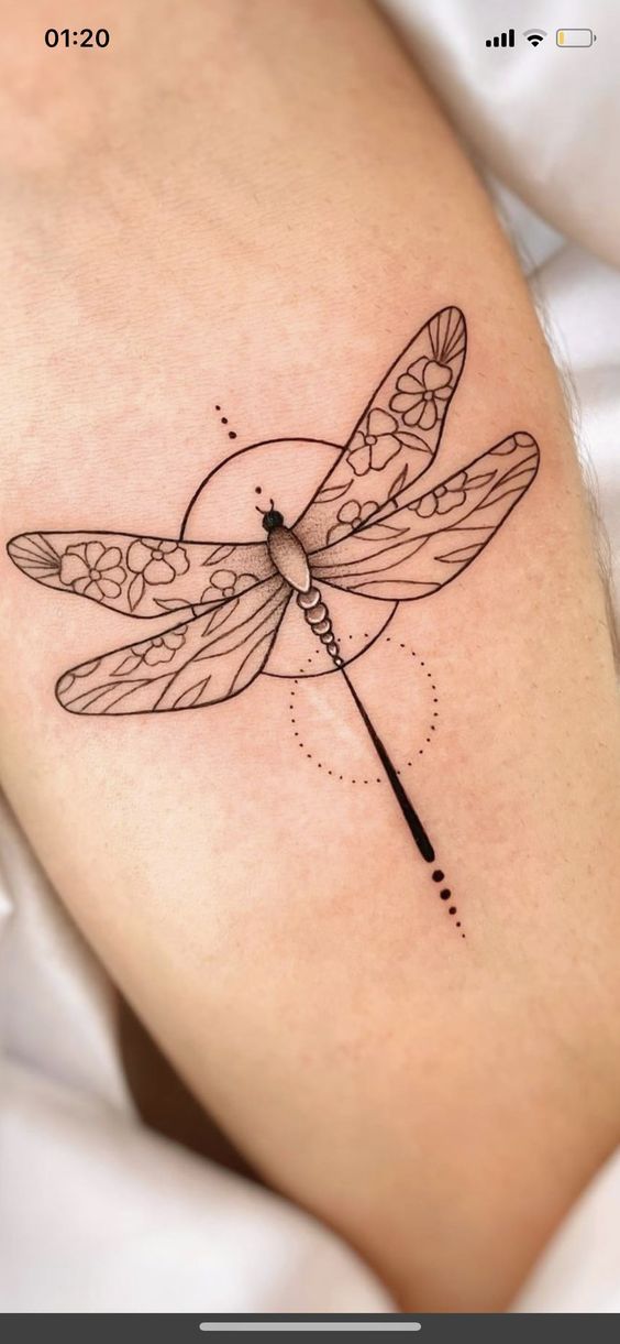 dragonfly tattoo ideas 0027