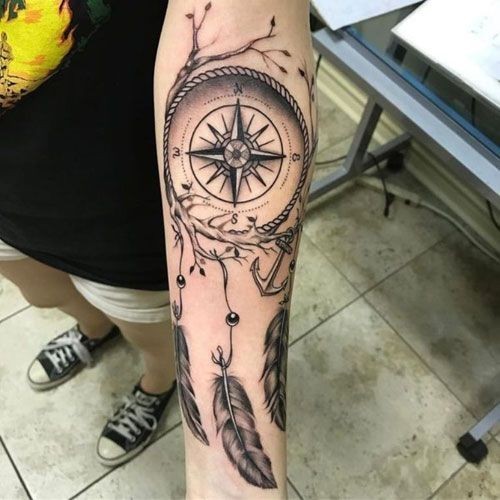 dream catcher tattoo ideas 0018