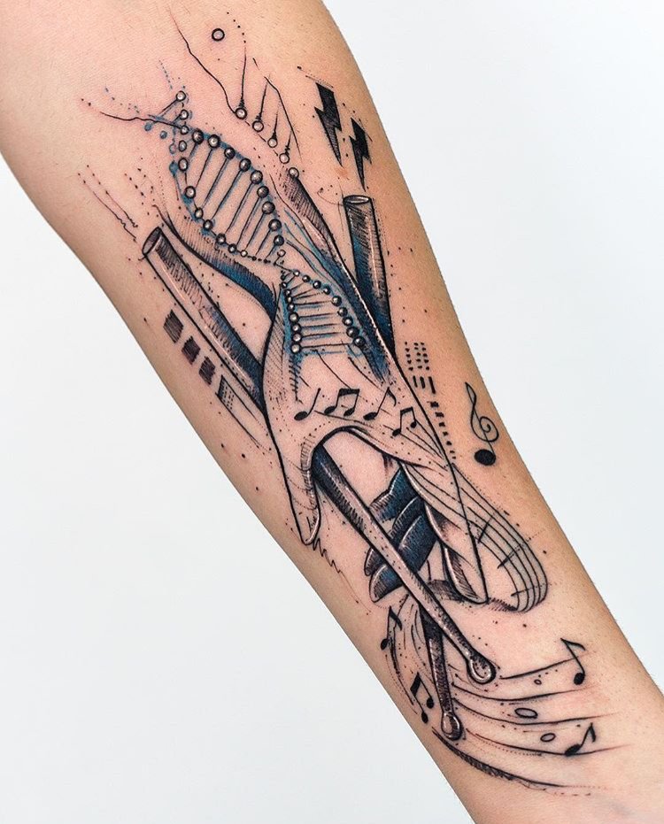 Drummer tattoos ideas 0016