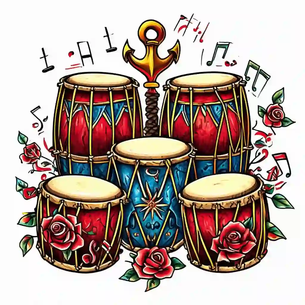 Drummer tattoos ideas 0086