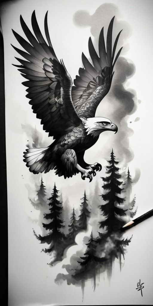 eagle tattoo ideas 0015