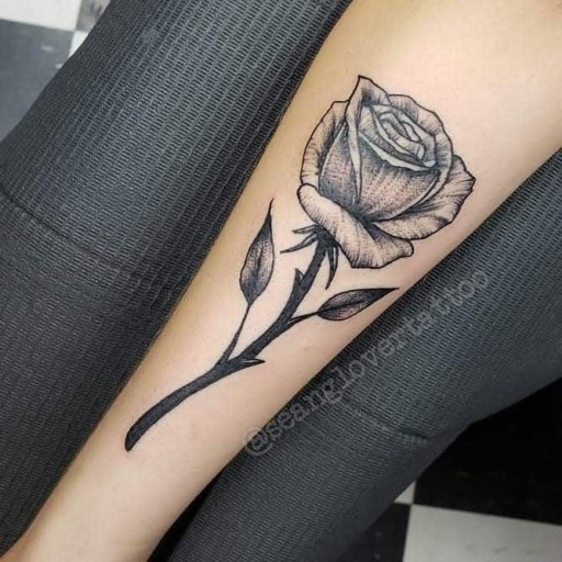 elegant black and gray tattoo styles