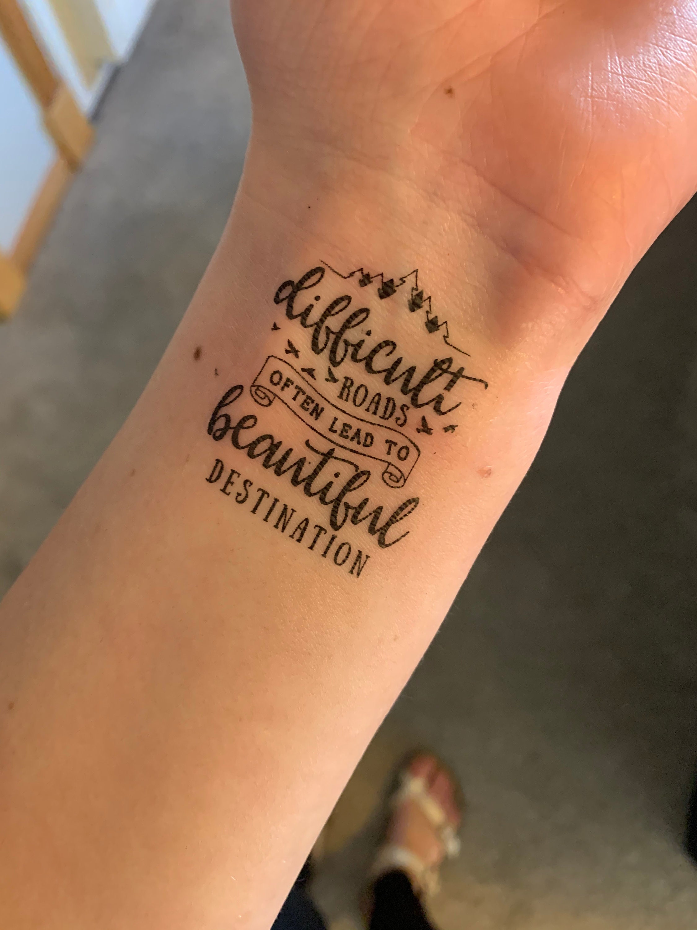 elegant motivational tattoo ideas for women