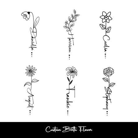 elegant name tattoo fonts