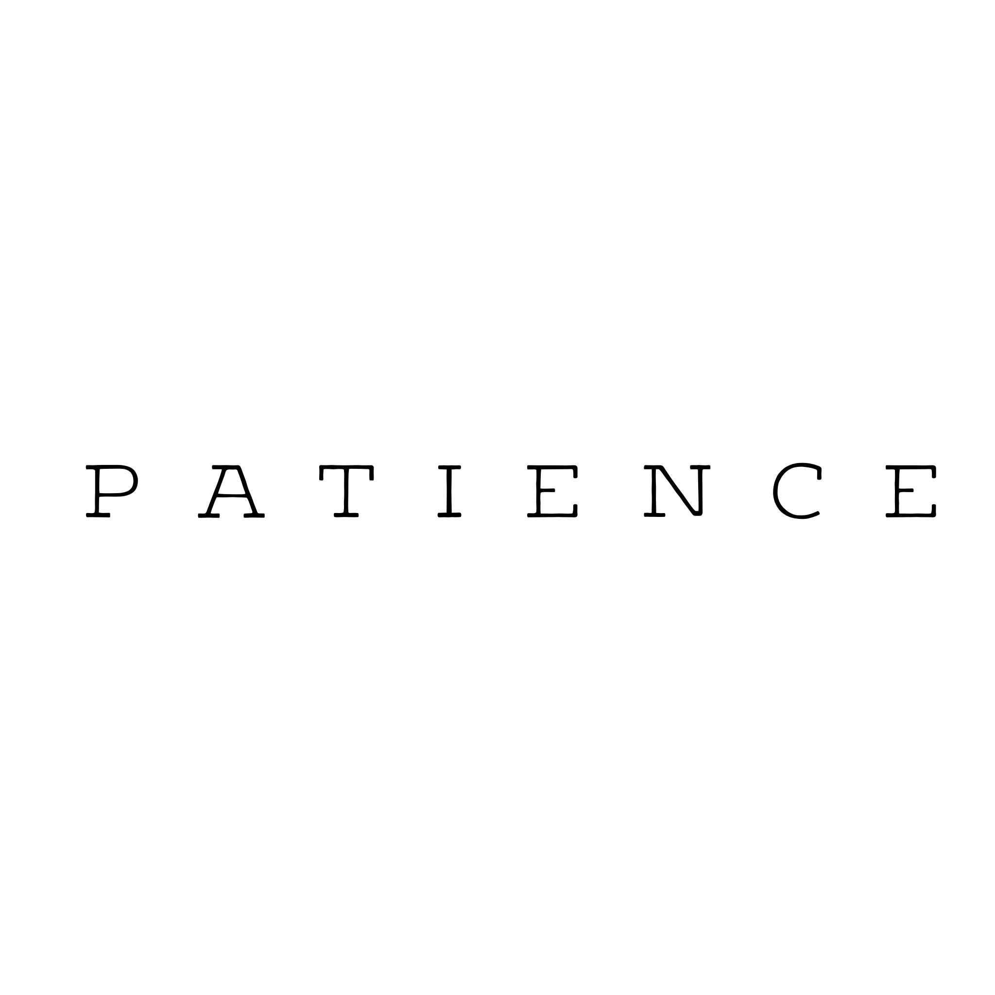 elegant patience tattoo designs for first-timers