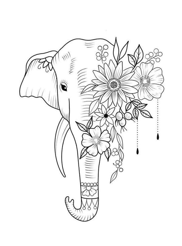 elephant tattoo ideas 0043