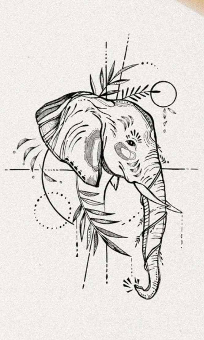 elephant tattoo ideas 0045