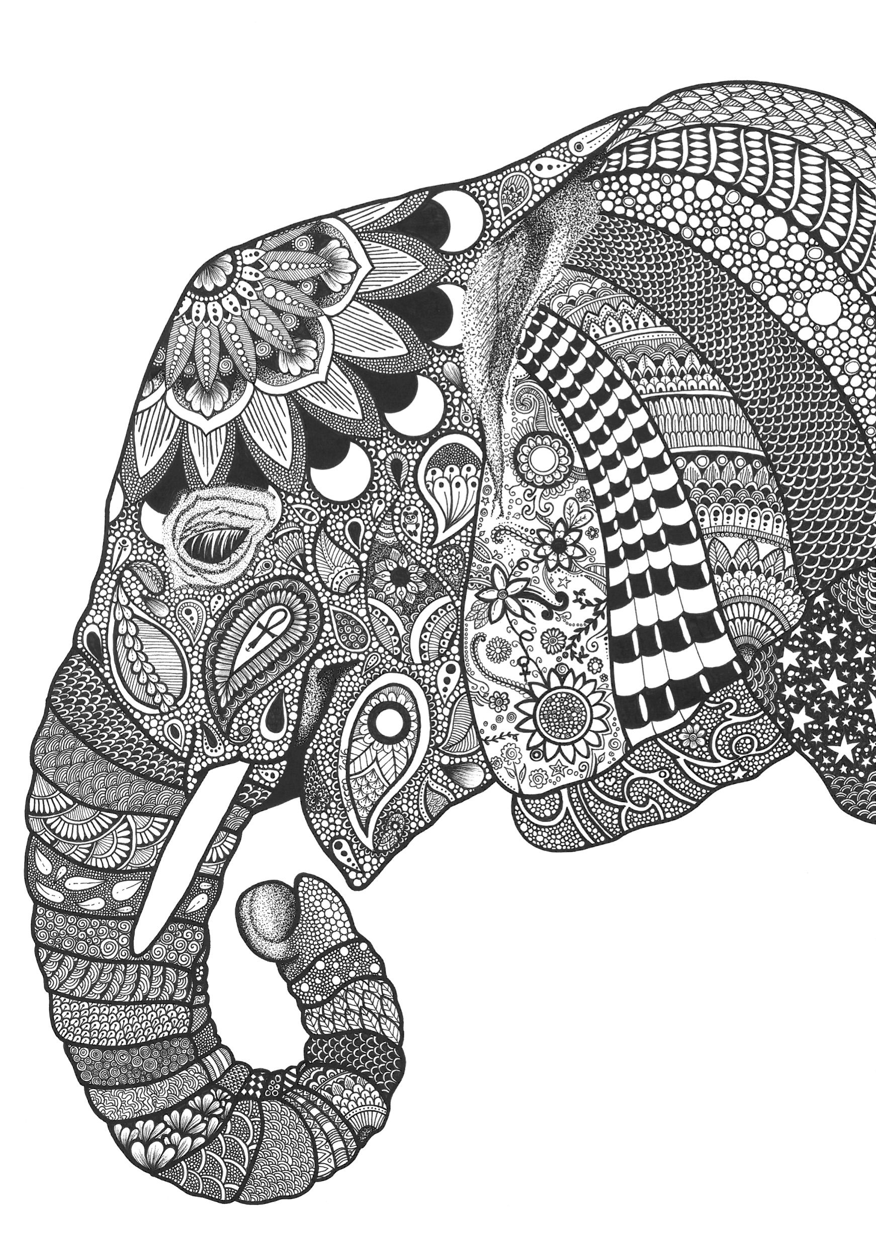 elephant tattoo ideas 0056