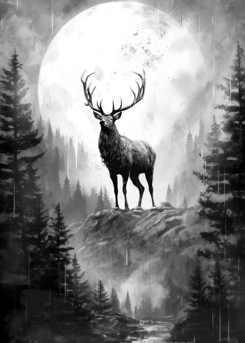 elk tattoo ideas 0043