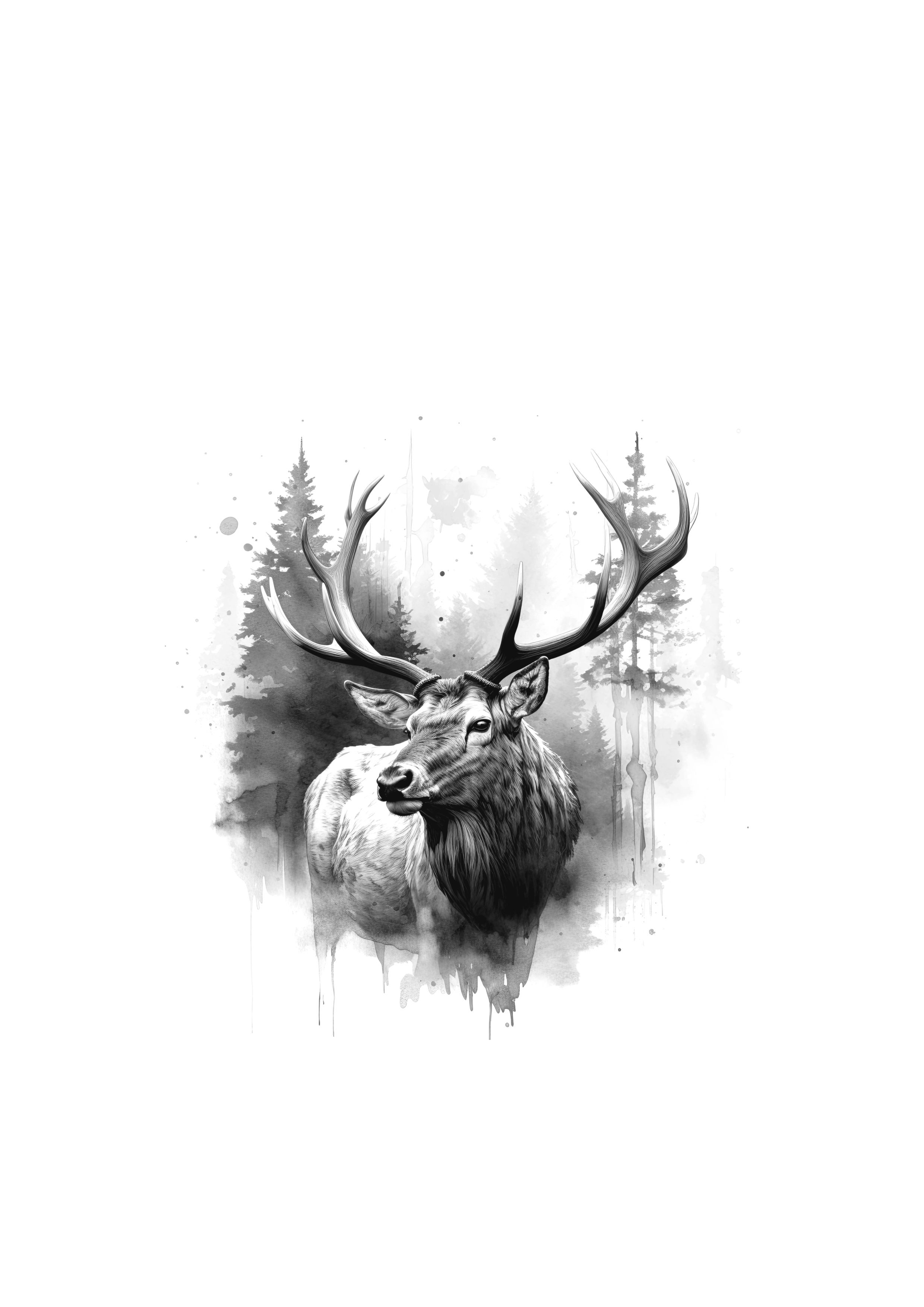 elk tattoo ideas 0055