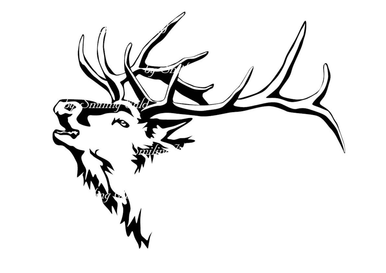 elk tattoo ideas 0065