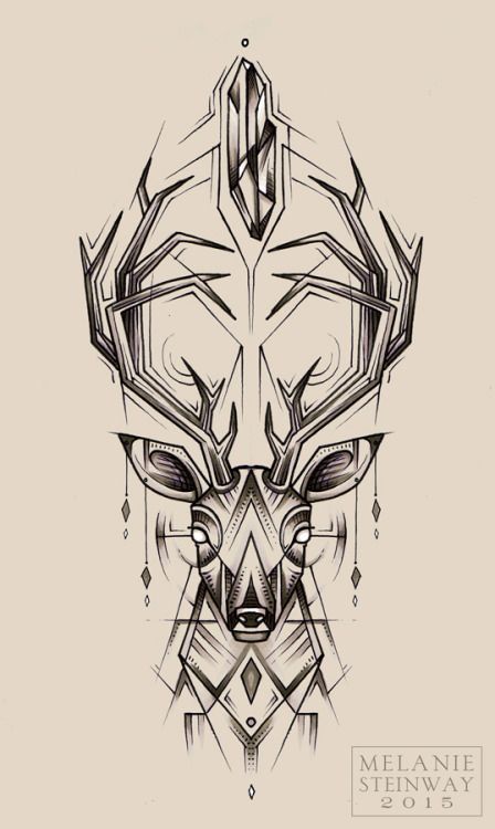 elk tattoo ideas 0073