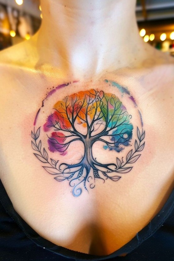 family tree tattoo ideas 0090