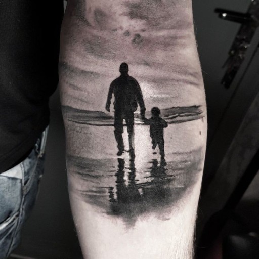 father son tattoo ideas 0025