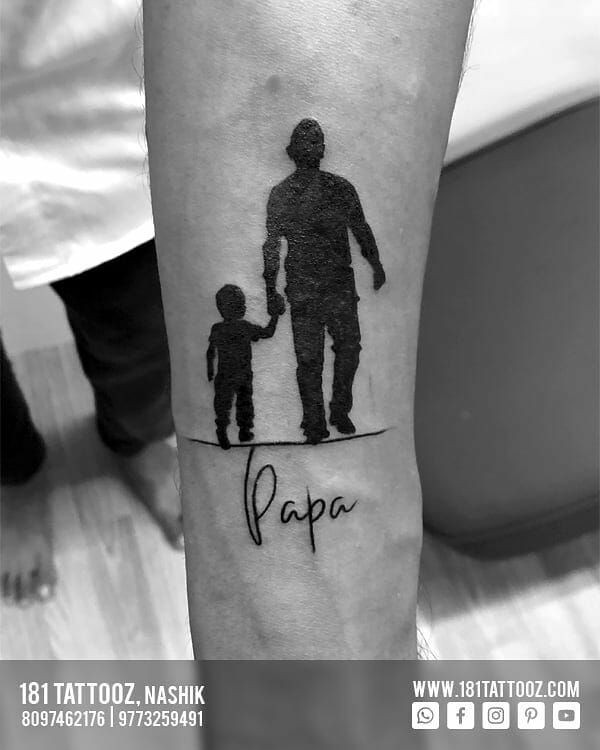 father son tattoo ideas 0068