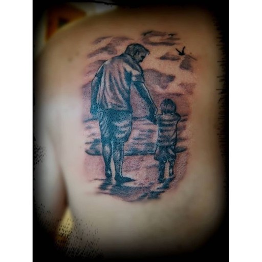 father son tattoo ideas 0078