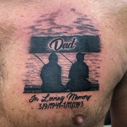 father son tattoo ideas 0098