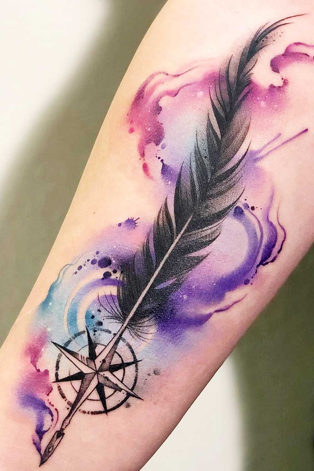 feather tattoo ideas 0017