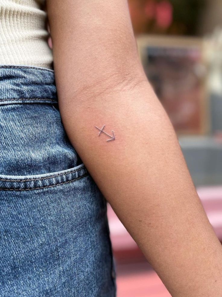 female small sagittarius tattoo 0013